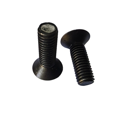 Pedido dos clientes Aço ligado Full Thread Flat Countersunk Head Hex Socket Cap Screw