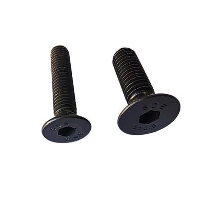 Hexagon Socket Head Cap Screw Full Thread Negrado de aço carbono com prazo de pagamento TT