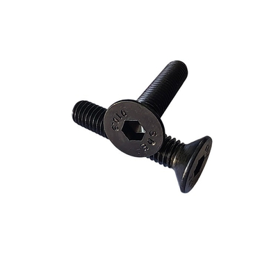 Hexagon Socket Head Cap Screw Full Thread Negrado de aço carbono com prazo de pagamento TT