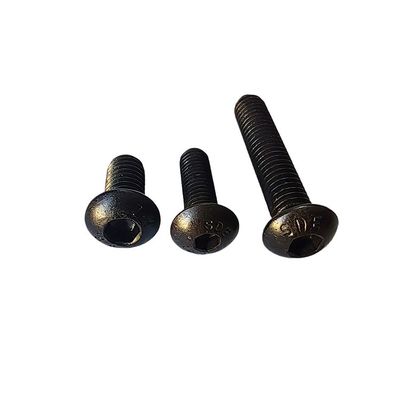 Parafuso hexadecimal de óxido negro com fio completo com projeto de alta resistência à tração