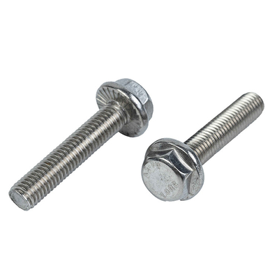 Fornecimento GB Standard Serrated Hex Flange Bolto de aço inoxidável para personalização personalizada