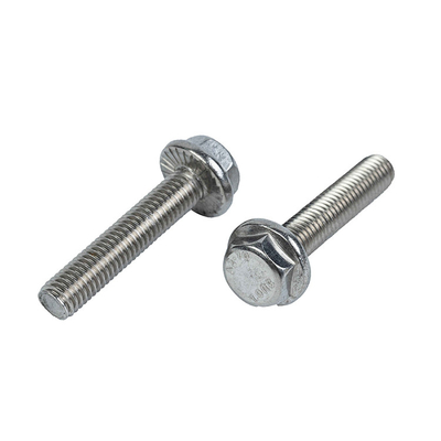 Fornecimento GB Standard Serrated Hex Flange Bolto de aço inoxidável para personalização personalizada