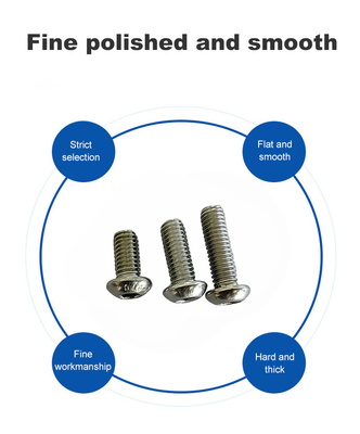 Projeto criativo cabeça de panela de aço inoxidável de aço inoxidável Hex Socket segurança máquina de parafuso de perfuração garantida