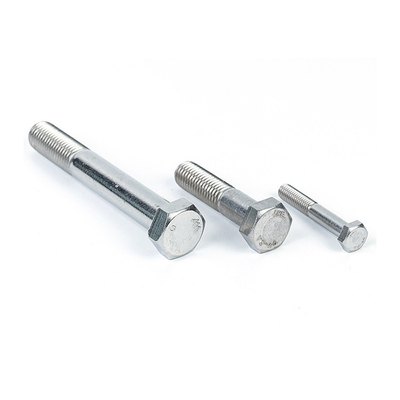 DIN Standard 304/316 Ferraduras hexadecimais de meio fio de aço inoxidável para aplicações de fixação