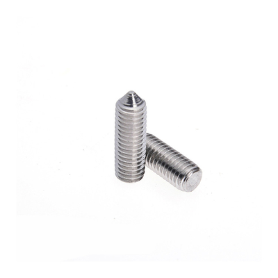 Hexagon Socket Allen Drive Grub Set de parafusos Finish simples Grau de resistência de nível A