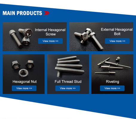 Hexagon Socket Allen Drive Grub Set de parafusos Finish simples Grau de resistência de nível A