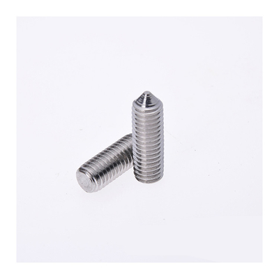 Parafusos com ponta cónica em aço inoxidável SS304 SS316