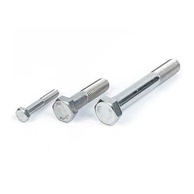 Ferradura hexagonal externa de aço inoxidável com meia dentadura M33-M48 DIN931 e DIN Standard