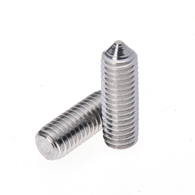 Resistência acabamento de aço inoxidável interna hexagonal cone cabeça conjunto parafusos para industrial