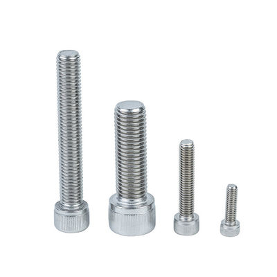Parafusos hexadecimais de aço inoxidável 304 M4/M5/M6/M8/M10/M12 para construção pesada