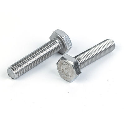 GB Standard Hex Head Bolt de aço inoxidável para processamento de metal customizado OEM DIN933
