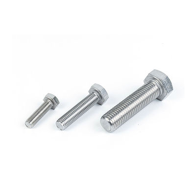 GB Standard Hex Head Bolt de aço inoxidável para processamento de metal customizado OEM DIN933