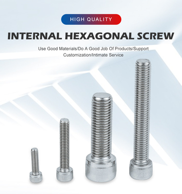 Parafuso de cabeça de panela de aço inoxidável hexagonal com grau de resistência de nível A e limpo