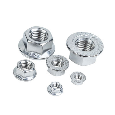 Multi Especificação DIN Standard 304 316 Aço inoxidável Hexagon Flange Nut Finish Outro
