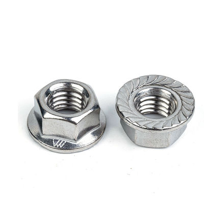 Multi Especificação DIN Standard 304 316 Aço inoxidável Hexagon Flange Nut Finish Outro