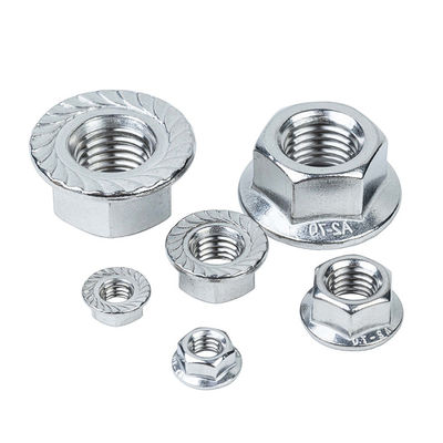 Sistema de medição imperial de aço inoxidável, porno de flange hexagonal na norma DIN6923