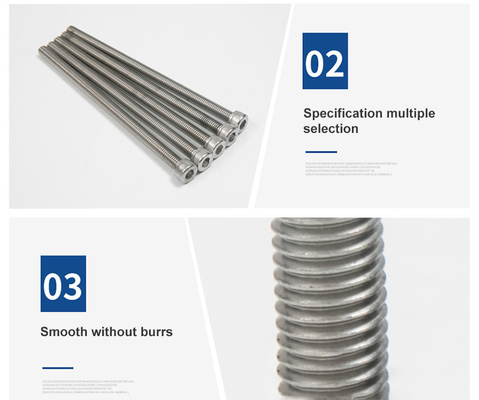 Durabilidade DIN912 Grau 8.8 10.9 12.9 Hexagon Socket Head Allen Bolts para cargas pesadas