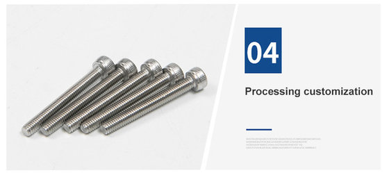 Durabilidade DIN912 Grau 8.8 10.9 12.9 Hexagon Socket Head Allen Bolts para cargas pesadas