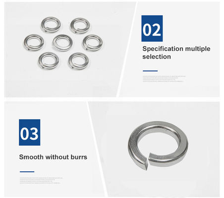 Lavadora de primavera de onda de aço inoxidável personalizada para solução de conexão Shim de absorvedor de choque