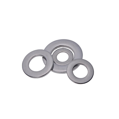 Finish Plain Metal Din125 Washer Ring Gasket para aço inoxidável de tamanho personalizado