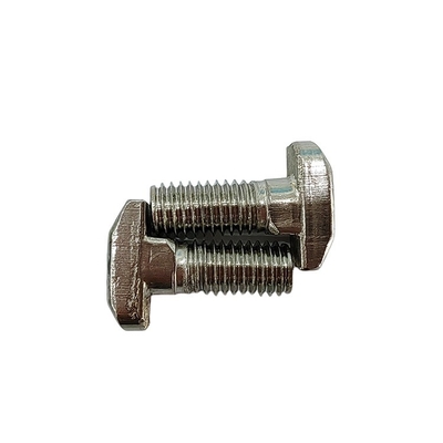 304 Ferro inoxidável T Boltos de canal Indústria M6/M8 T Parafusos de parafusos de cabeça para perfil de alumínio