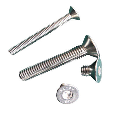 Parafusos de máquina de cabeça plana de aço inoxidável perfeitos para diversas aplicações