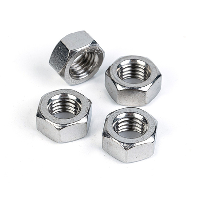 Aço inoxidável anti-corrosivo 304 316 Hexagon Nut para indústria de retalho