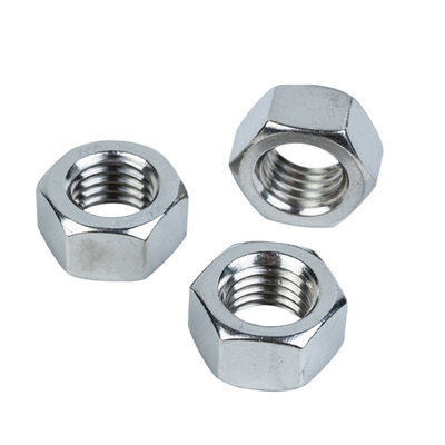 Aço inoxidável anti-corrosivo 304 316 Hexagon Nut para indústria de retalho