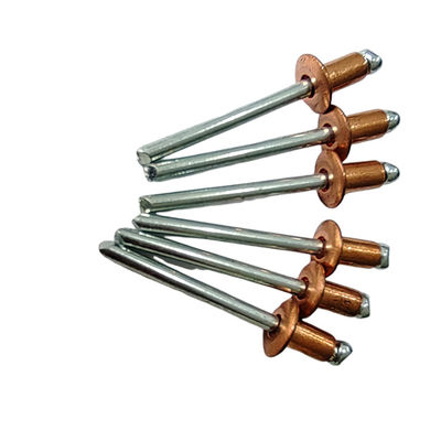 Rebites anti-vibração de latão sem revestimento para aplicações marítimas automotivas e industriais