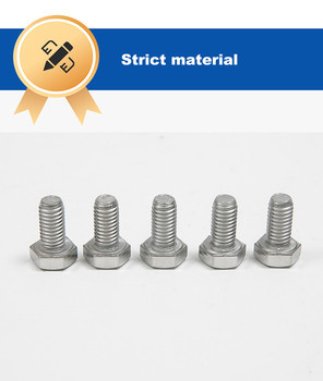 Bolto resistente à corrosão grau 304 316 de aço inoxidável Bolto hexagonal exterior