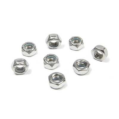 UNC aço inoxidável fino fio Hex Nylon Insert Lock Nut 100% controle e acessível