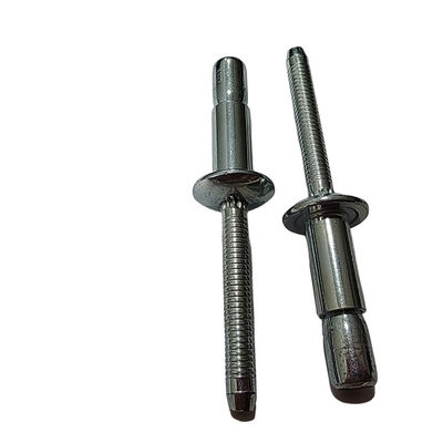 Rebites de aço revestido com zinco de 4,8 mm tipo de bloqueio com competitividade e alta durabilidade