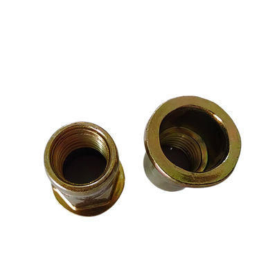 Indústria Pesada Semi-hex Amarelo Cinturado de aço carbono cabeça plana de rivet aberto
