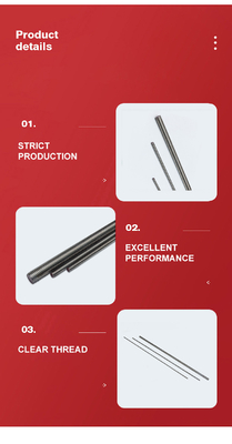 DIN975 304 316 A2-70 A4-70 aço inoxidável de carbono de alta resistência parafuso galvanizado M10 vara roscada