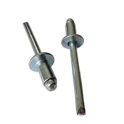 Direto 3.2mm-6.2mm Ferro Open End Blind Rivets Alta resistência resistente à corrosão Direto