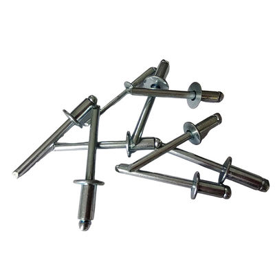 Direto 3.2mm-6.2mm Ferro Open End Blind Rivets Alta resistência resistente à corrosão Direto