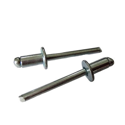3.0 mm Rivets abertos para a natureza / cor Rivets de cabeça redonda de ferro em acabamento brilhante