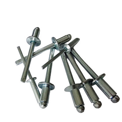 3.0 mm Rivets abertos para a natureza / cor Rivets de cabeça redonda de ferro em acabamento brilhante
