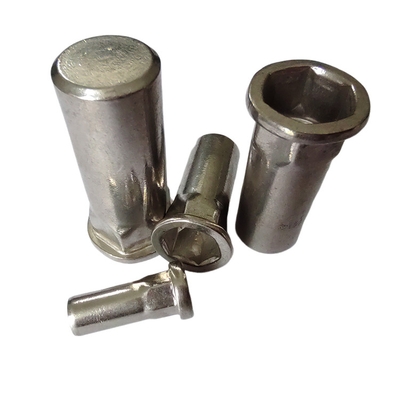 Resistência Flat Head Semi-Hex Closed End Rivet Nut para aplicações duradouras e resistentes