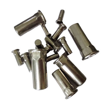 Aço inoxidável de cabeça plana semihex, de extremo fechado, para automóveis