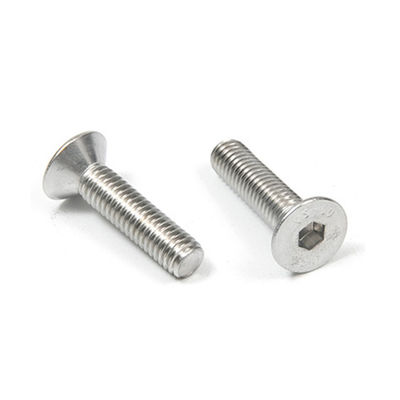 Parafusos para máquinas de torneamento de cabeça plana Phillips Cross de aço inoxidável 304 para aplicações