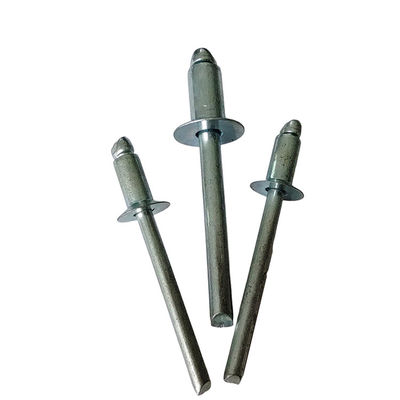 DIN Standard Competitive Open End Blind Rivets Ferro Countersunk Head com cabeça redonda