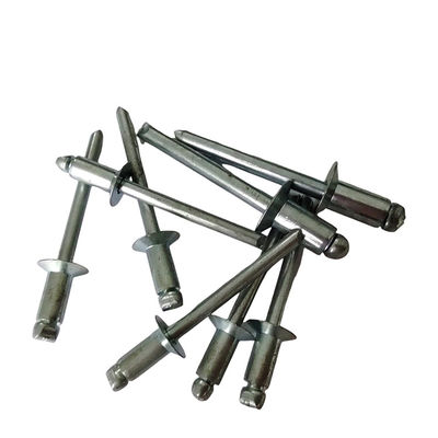6.4mm Open End Countersunk Head Blind Rivets em branco para fácil instalação a partir de ferro