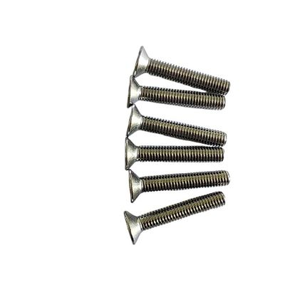 Bolinhos de aço inoxidável de recuo cruzado com sistema de medição métrico e estilo de cabeça HEX