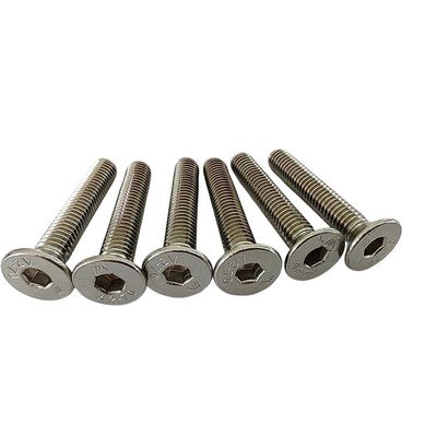 Bolinhos de aço inoxidável de recuo cruzado com sistema de medição métrico e estilo de cabeça HEX