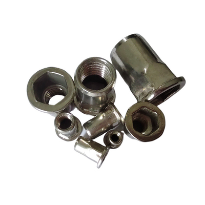 Saúde Económica Flat Head Semi-Hex Blind Rivet Nut para folhas finas OEM Sim