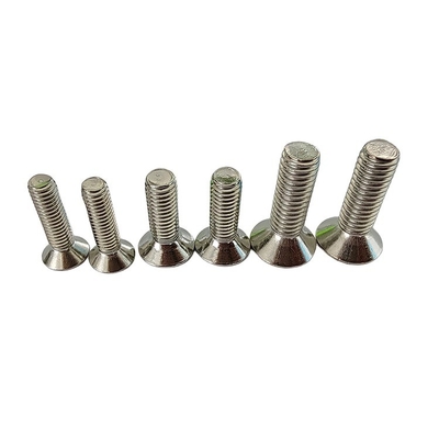 Padrão de aço inoxidável DIN7991 cabeça plana Hexagon Socket Bolto Countersunk Allen Bolto parafuso