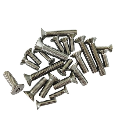 Padrão de aço inoxidável DIN7991 cabeça plana Hexagon Socket Bolto Countersunk Allen Bolto parafuso
