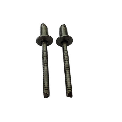 Cabeça redonda de aço inoxidável Rebitado padrão Branco 3,2 mm Fim aberto Directo Alta resistência