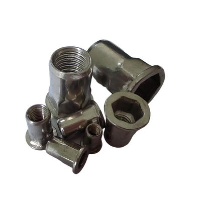 Nozes de revestimento semi-hex-blind para aplicações pesadas